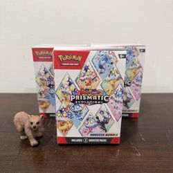 Pokemon Prismatic Evolutions Booster Bundle