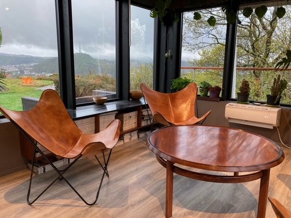 Set Of 2 Accent Chairs Used Only For Staging 