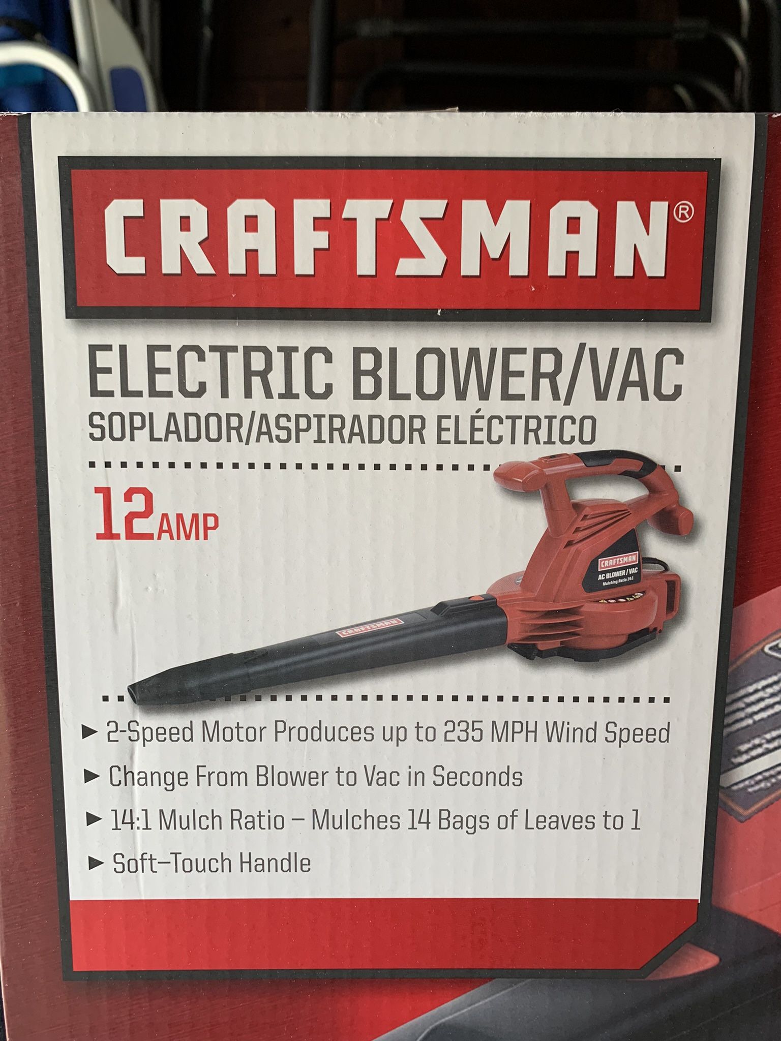 Craftsman Leaf Blower/Vac NEW
