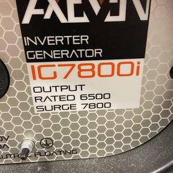 7800 Watts Power Generator