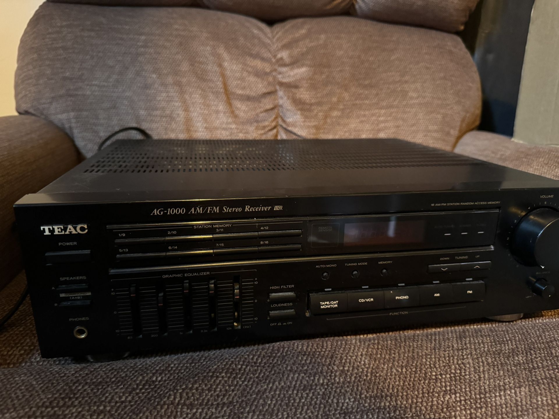 Teac Ag 1000 Stereo Receiver