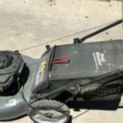 Push Mower With Bag
