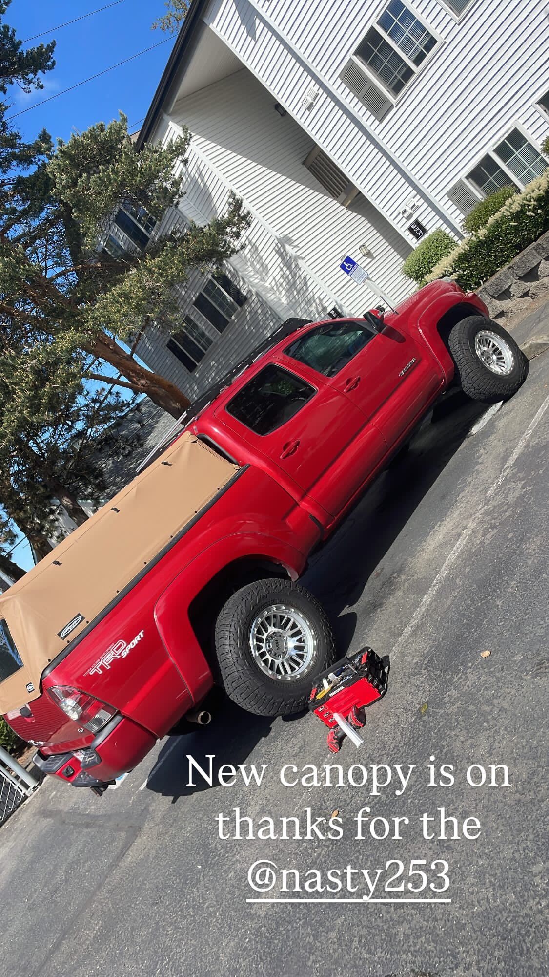 Soft Topper For 6ft Toyota Tacoma Bed