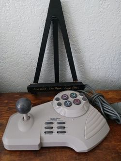 QuickShot Devastator Sony PlayStation 1 PS1 Deluxe Joystick Controller QS-1186
