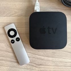 Apple TV HD (Model A1469) in great working condition. Includes original power cord and remote.  Perfect for streaming Netflix, Hulu, YouTube, Apple TV