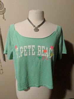 St Pete Beach Knit Top Size Large