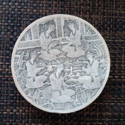 Asain Style Plaster Carved Wall Hanger