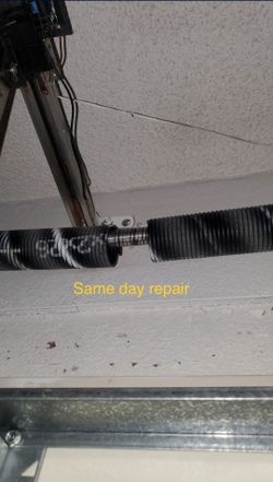 New garage doors & springs