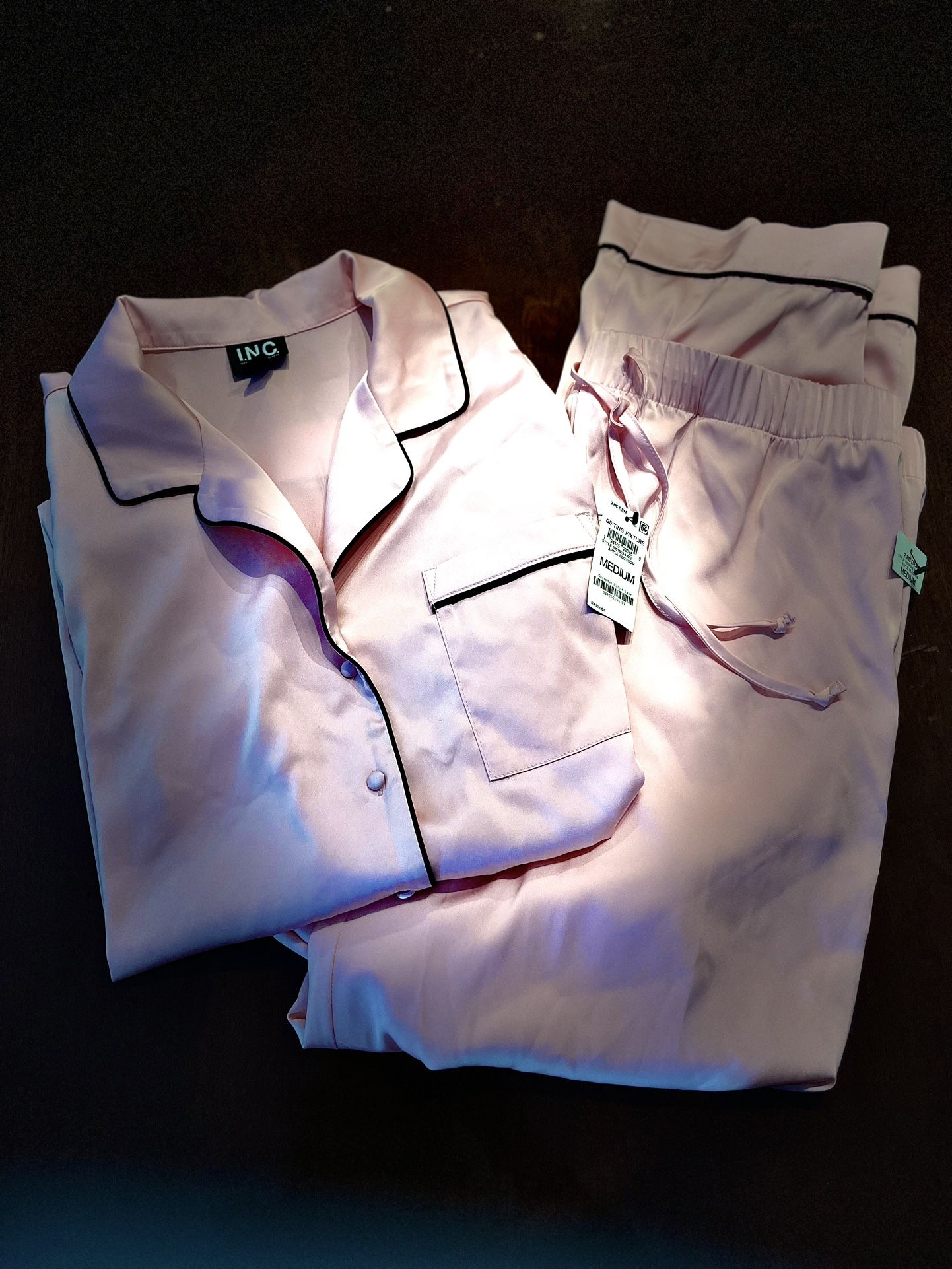 I.N.C Intimates Satin P.J’s : Size- (M) NEW!!!!