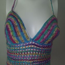 ***NEW*** LisaG7 CROCHETED CROP TOP CT155