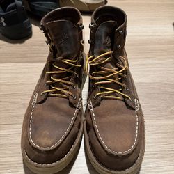 Danner Bull Run Moc Toe Wedge Work Boots