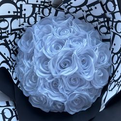 Ribbon Rose Bouquet 