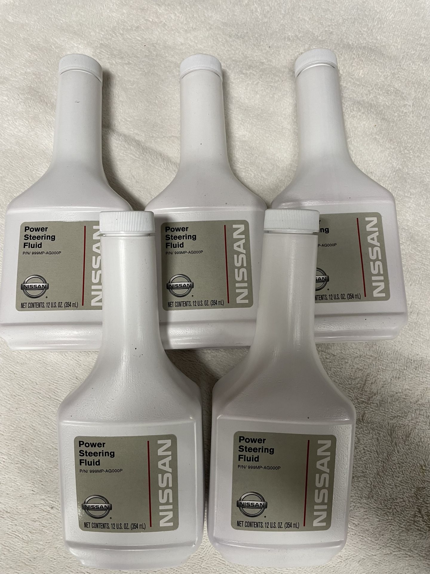 Nissan Power Steering Fluid Assembly 5-12oz Bottles