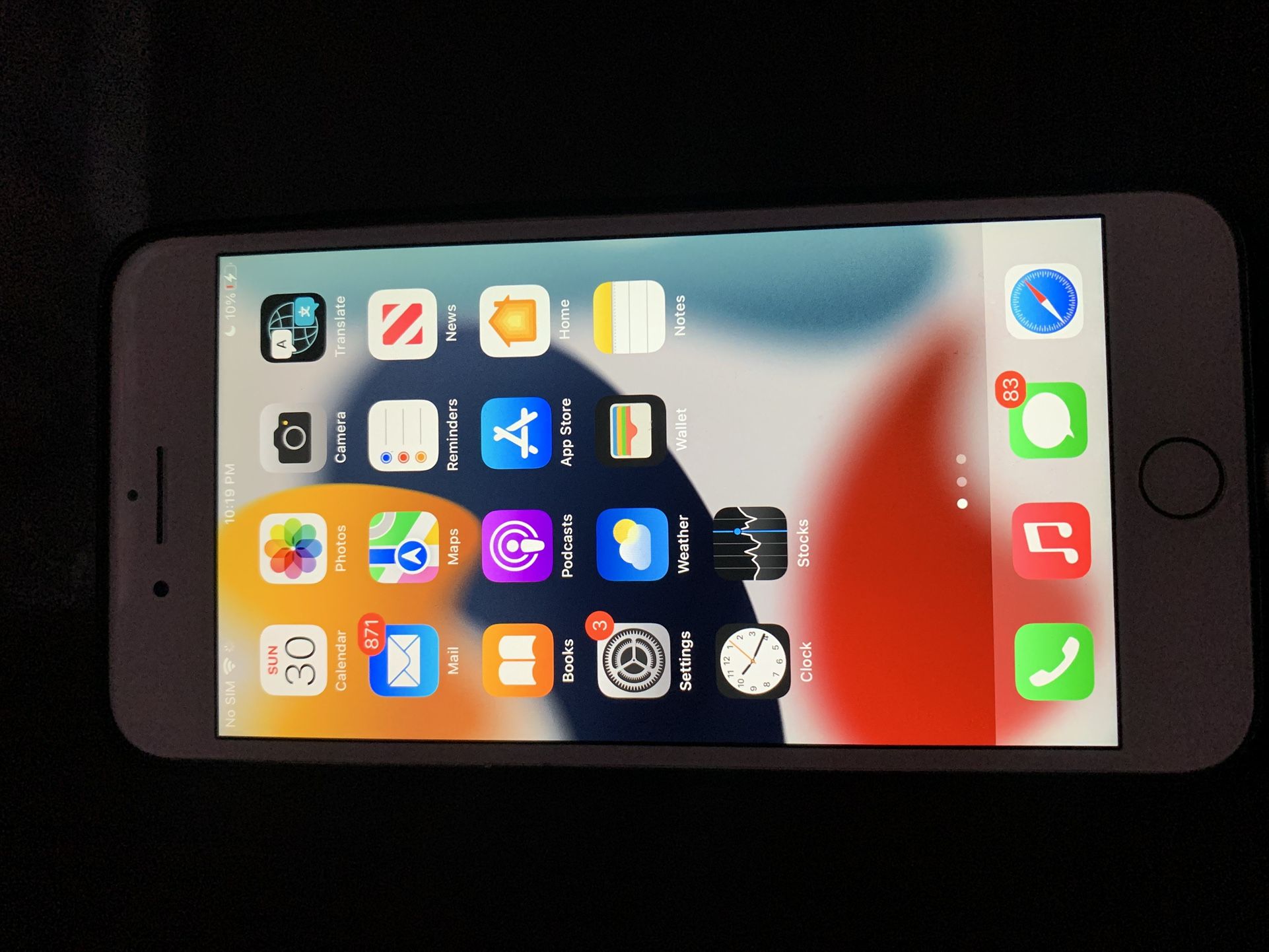 Gold iPhone 7 Plus