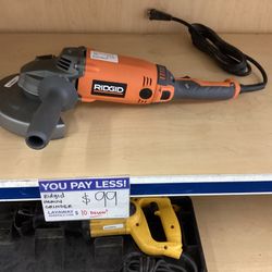 Ridgid Heavy Grinder 