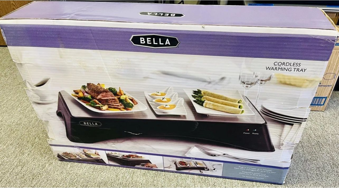 Bella Cordless Warming tray