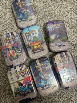 Pokemon tins