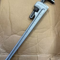 Rigid 36” Aluminum Straight Pipe Wrench