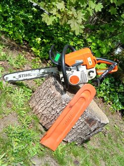 Stihl ms250 with sim-pull