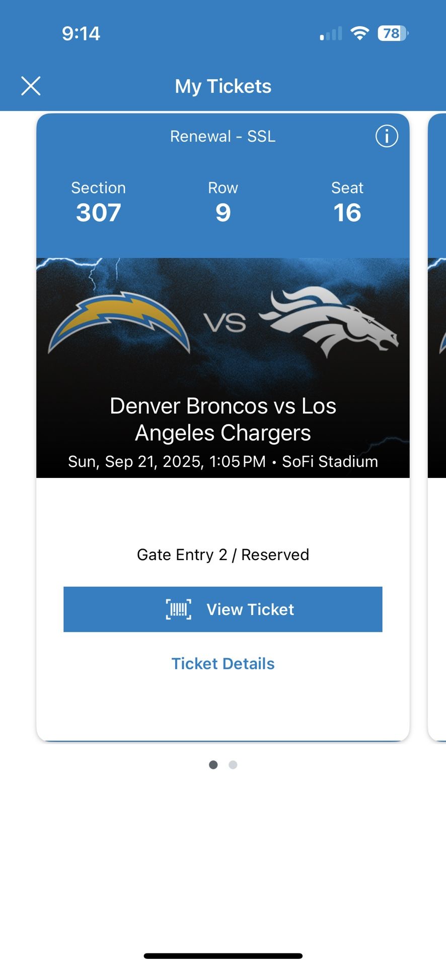 Chargers Vs Broncos Tickets 