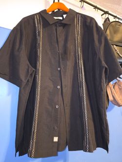 Mens Cubavera button up