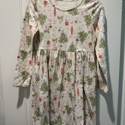 Girl’s Casual Dress Size L 10-12 Christmas Nutcracker Winter