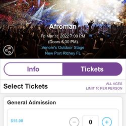 Afroman Tickets 