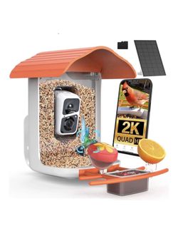 BIRDSNAP Smart Bird Feeder  Camera Wireless NEW Night Vision Motion Detect App