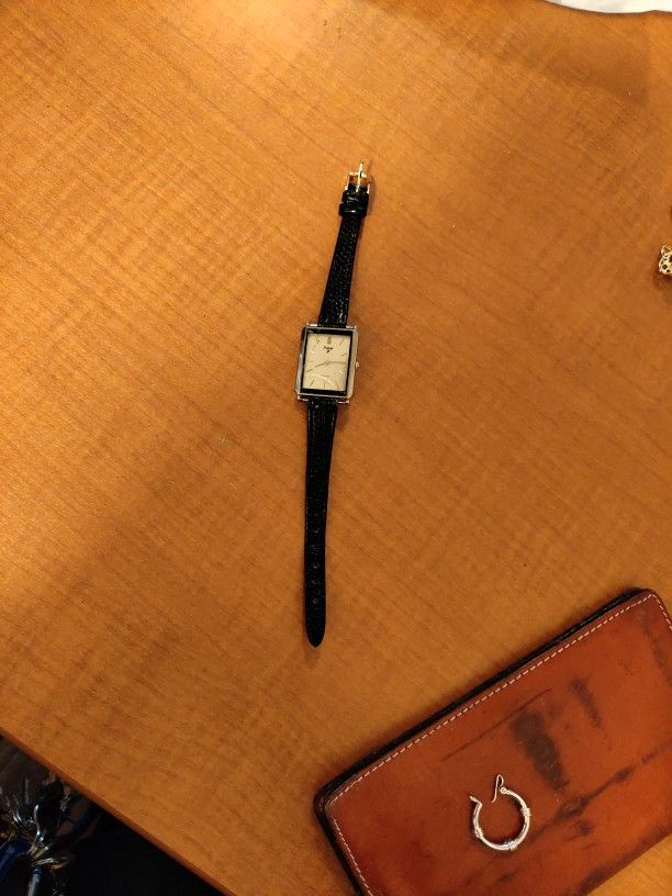 Pulsar Vintage Slim Fit Men's Or Woman's Watch Mechanism Works Great Needs Some Love &If You Want ABetter Fitting Strap Band