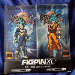 Goku And Vegeta Figpin XL