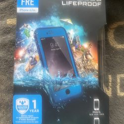 LifeProof 77-52524 FRĒ Series Waterproof Case for Apple iPhone 6 Or 6s - Blue