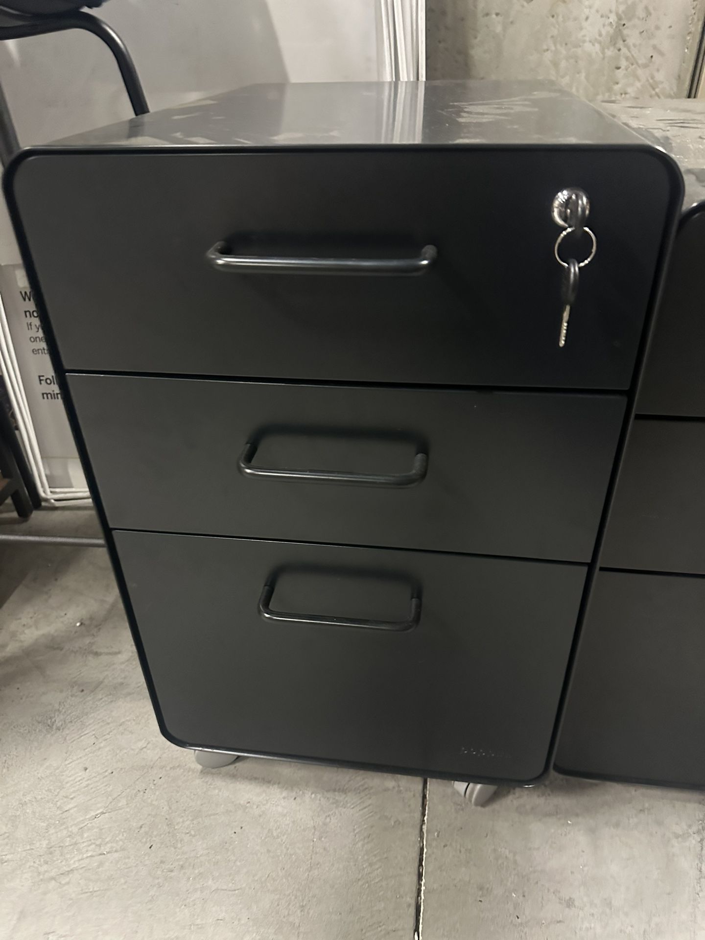 Poppin File Cabinet