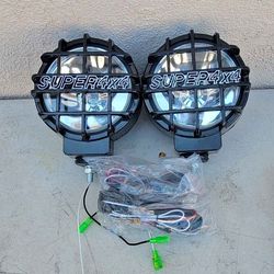 6" Fog Lights Luces Niebla Neblina Focos Offroad 4x4 Universal Universales Chevy Gmc Toyota Ford Ram