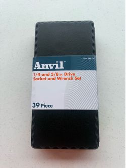 Anvil 39 piece socket set