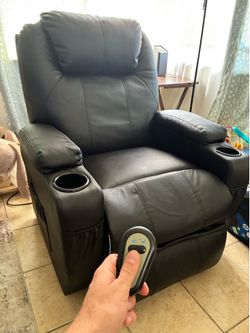 Lift Assist Recliner Chair – Helps Standing Up – Reclining Chair – Works Great