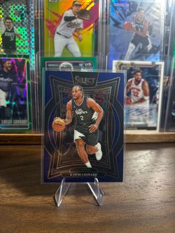 Kawhi Leonard 2024-25 Select Blue NBA Card