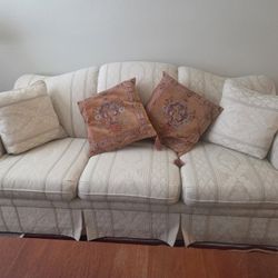 Beautiful White Sofa