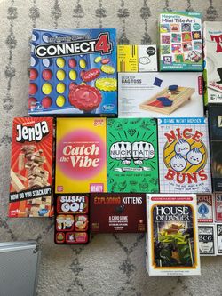 Board game purge! $5 per game.