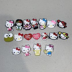 Hello Kitty Croc Charms/pins/jibbitz