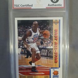 Michael Jordan Graded Slab