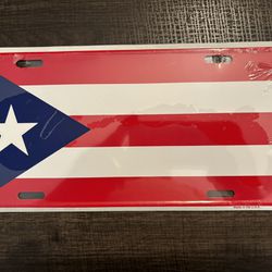 Puerto Rico License Plate