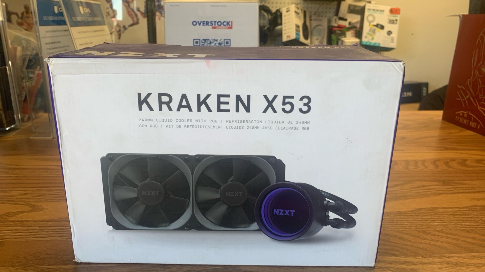 NZXT Kraken X53 240mm AIO RGB CPU Liquid Cooler