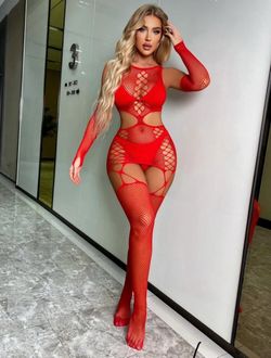 Red Lingerie / New / One Size