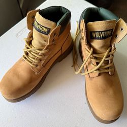 Wolverine Cheyenne Wheat 6” High Work Boots - Men’s 9.5