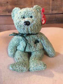 Retired ty Beanie Shamrock