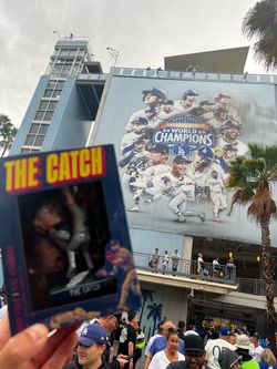 Los Angeles Dodgers “The Catch” Bobblehead $150