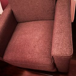 Grey Recliner 