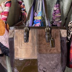 Coach Patchwork Tote 