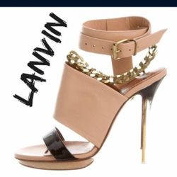 DESIGNER HEELS -- LANVIN
