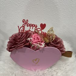 Valentine’s Roses Heart Bag 